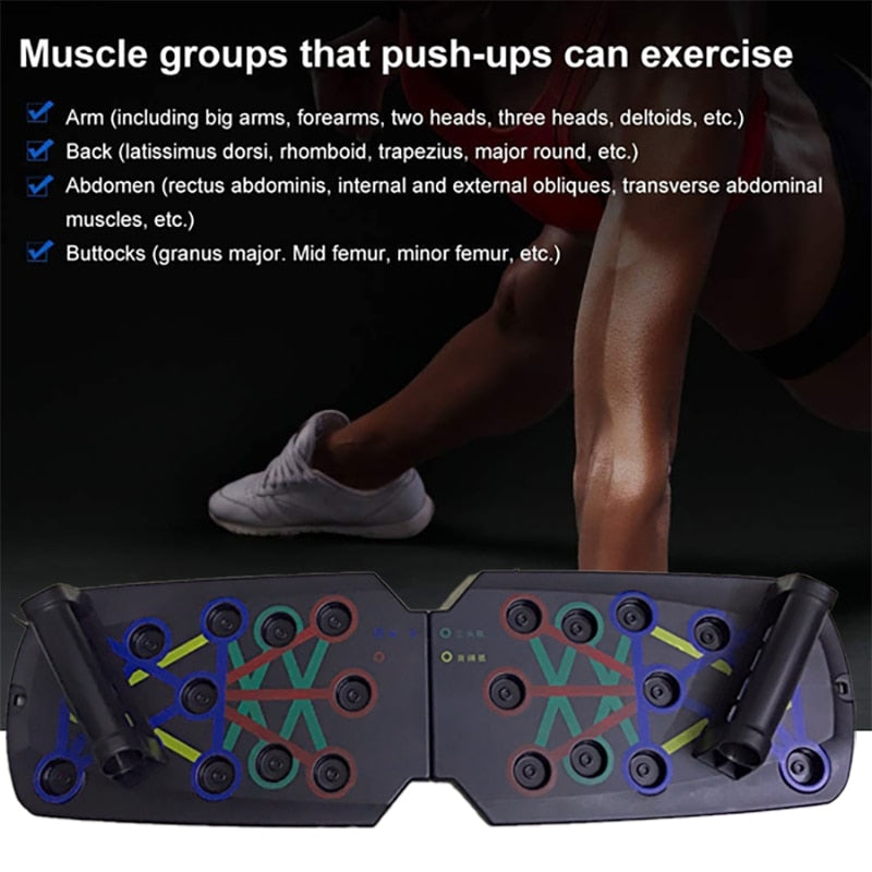 Push-Up Board for Core Workout | Build Strength & Sculpt Muscles - FitZone360