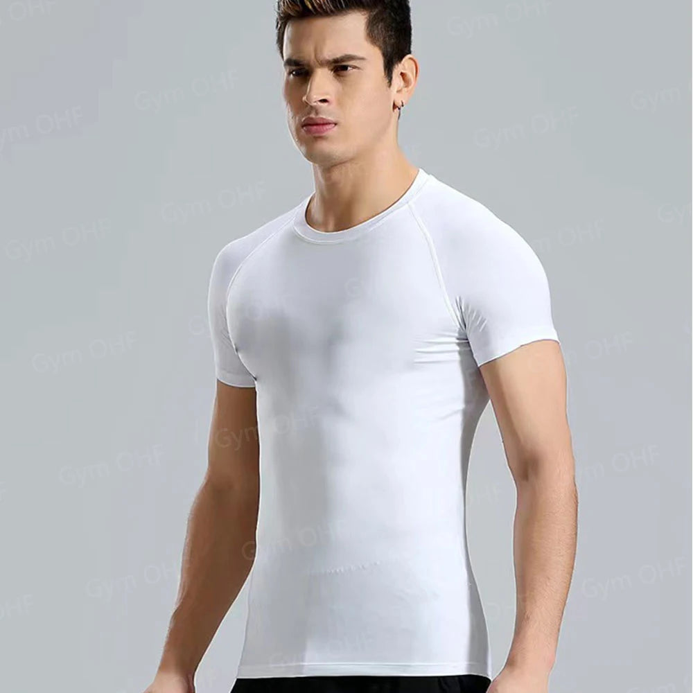 Lonsdale Men's Compression Gym Shirt – Quick-Dry Tight Fit for Fitness & Training - FitZone360