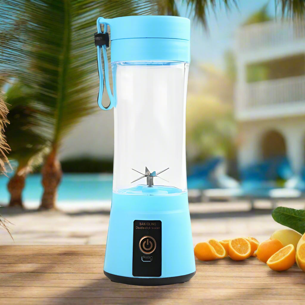 USB Fruit Juice Blender | Compact, Rechargeable Smoothie & Juice Maker for On-the-Go - FitZone360