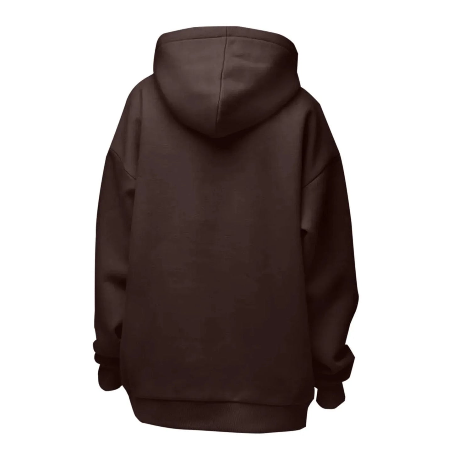 Trendy Solid Color Sports Hoodies | Fleece Sweatshirts for Men & Women | Couple Pullover for Spring & Autumn - FitZone360