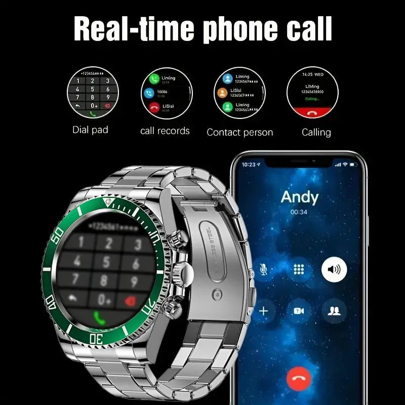 Aiweile AW12 Smartwatch – Stylish, High-End Smart Wear for Men - FitZone360