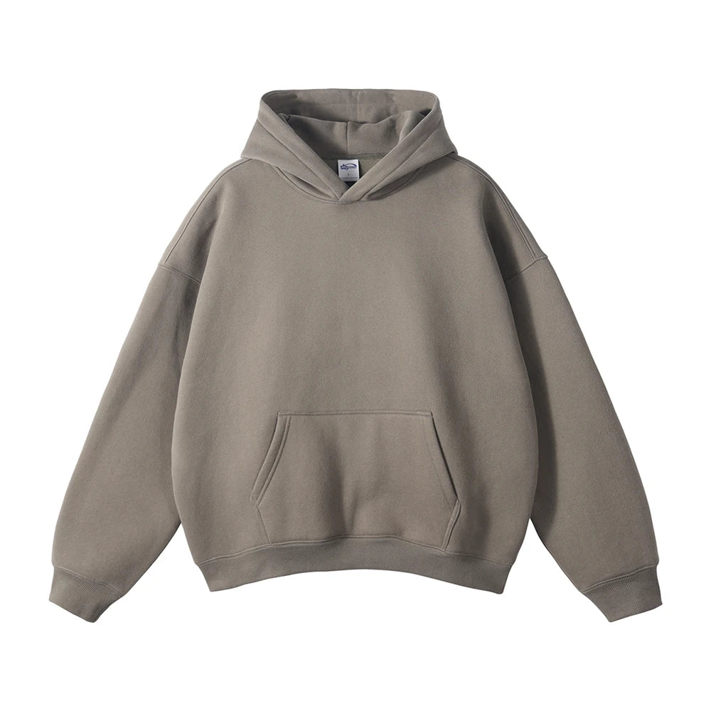 Fleece Hooded Sweatshirt | Unisex Oversized Winter Hoodie Pullover