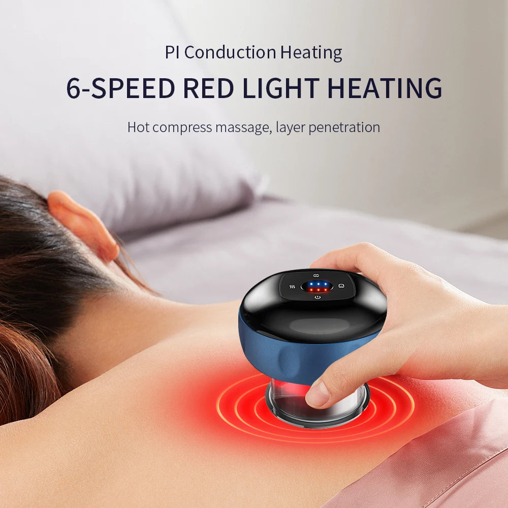Electric Oriental Vacuum Cupping Self Massager - FitZone360