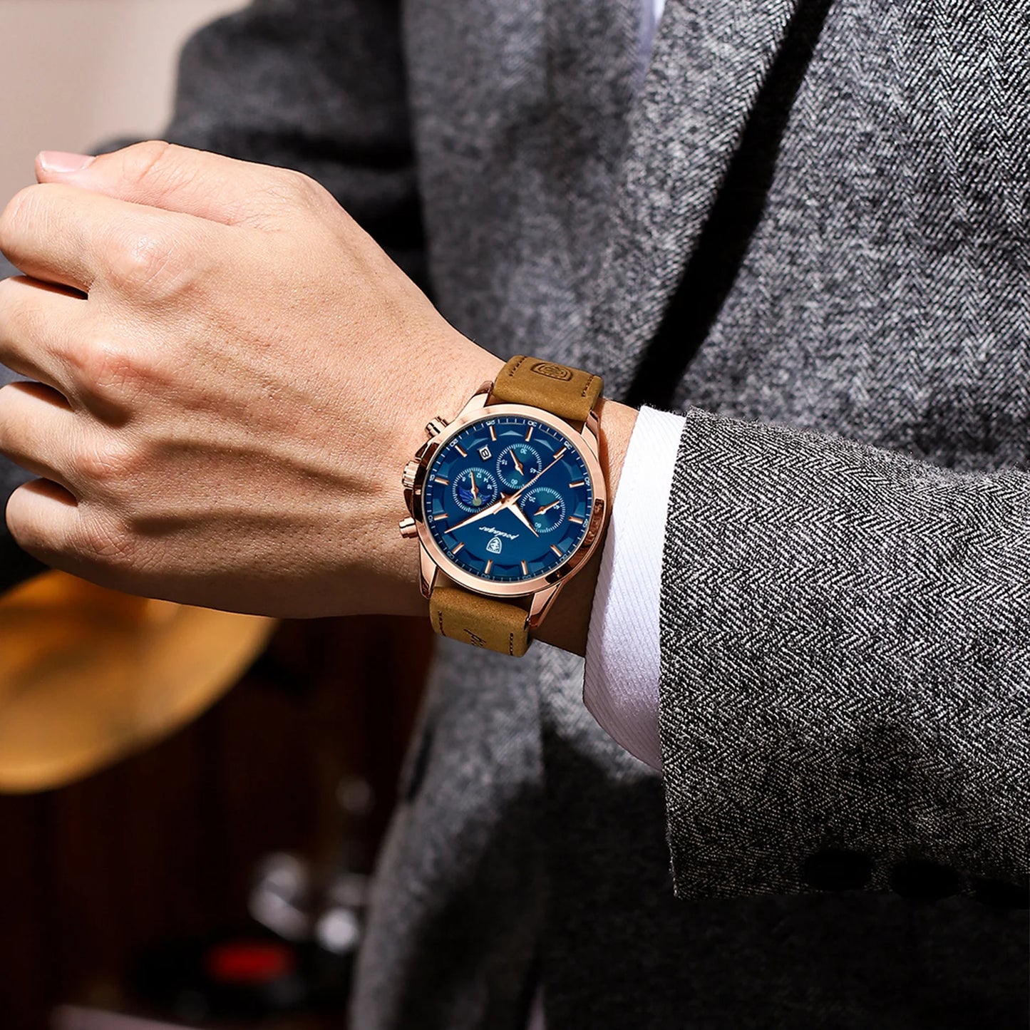 Quartz Watch | Luxury Business Wristwatch - FitZone360
