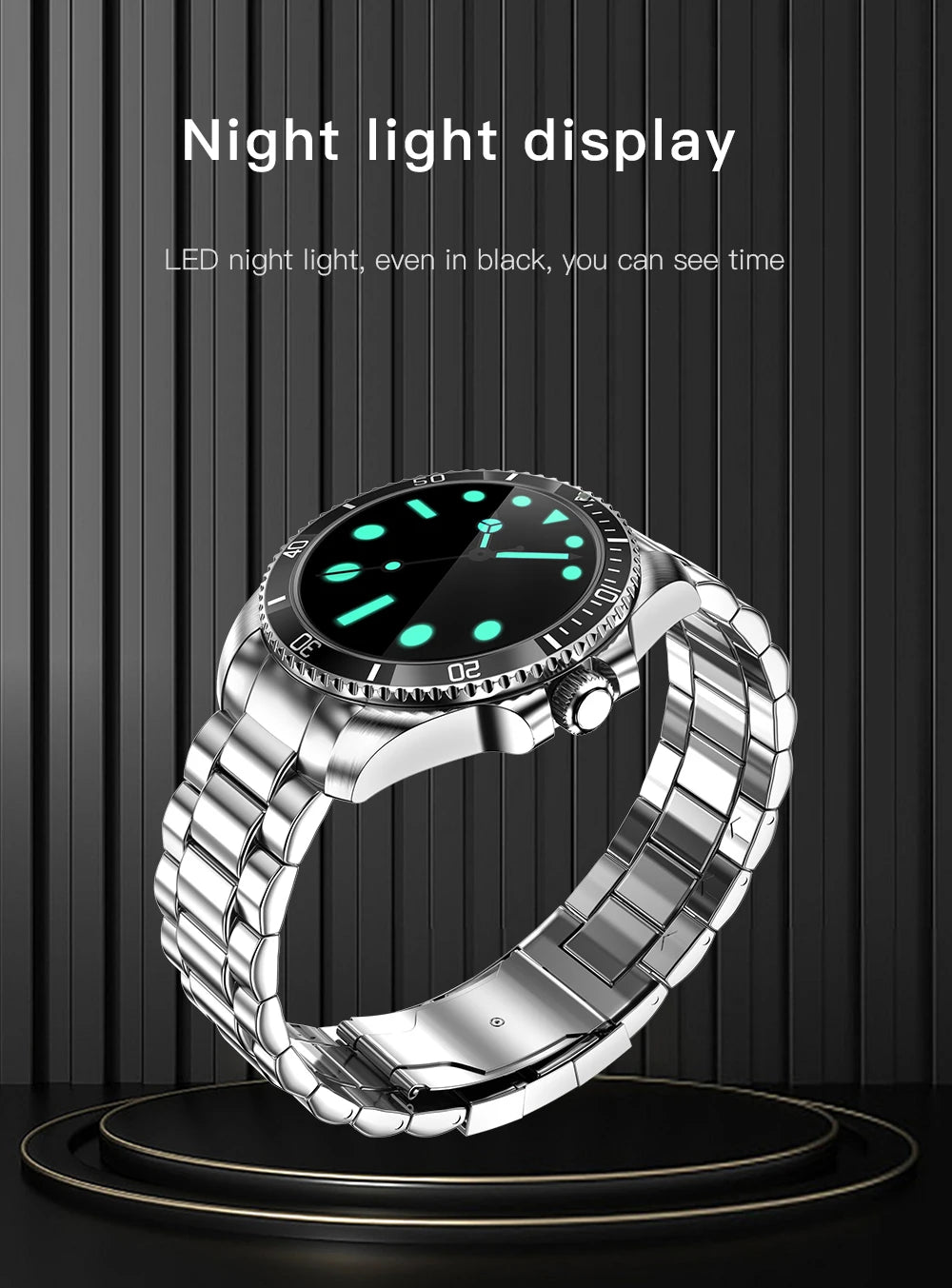 Smartwatch Luxury Rolex-Inspired | 1.43" HD AMOLED, GPS, Bluetooth Call, Health & Fitness Tracker for iOS & Android ⌚🌐 - FitZone360