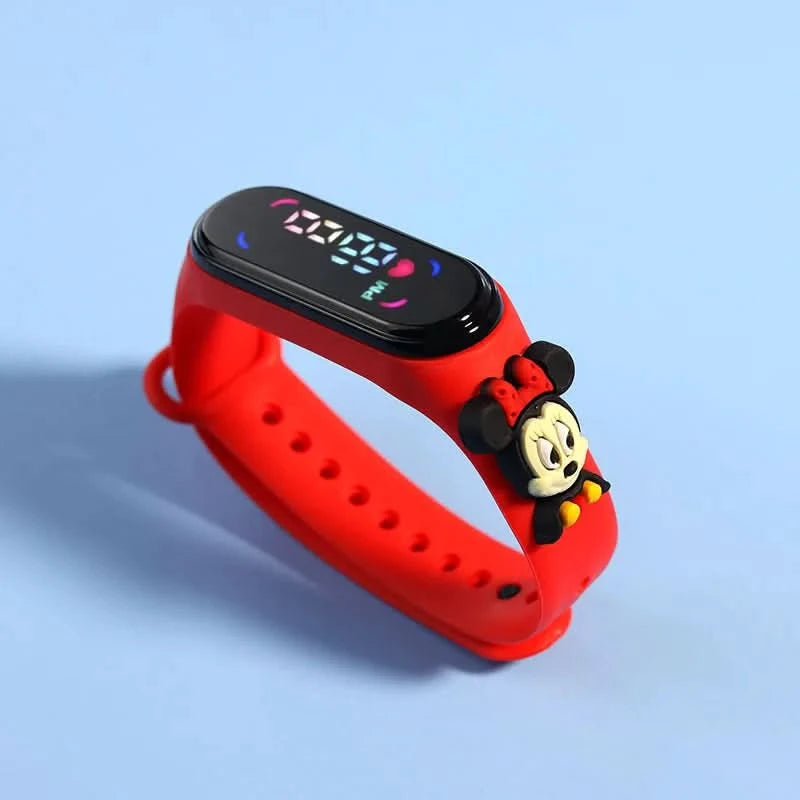 Fashion Mickey & Marvel Superhero Children's LED Sports Watches | Waterproof & Touch Display ⌚✨ - FitZone360
