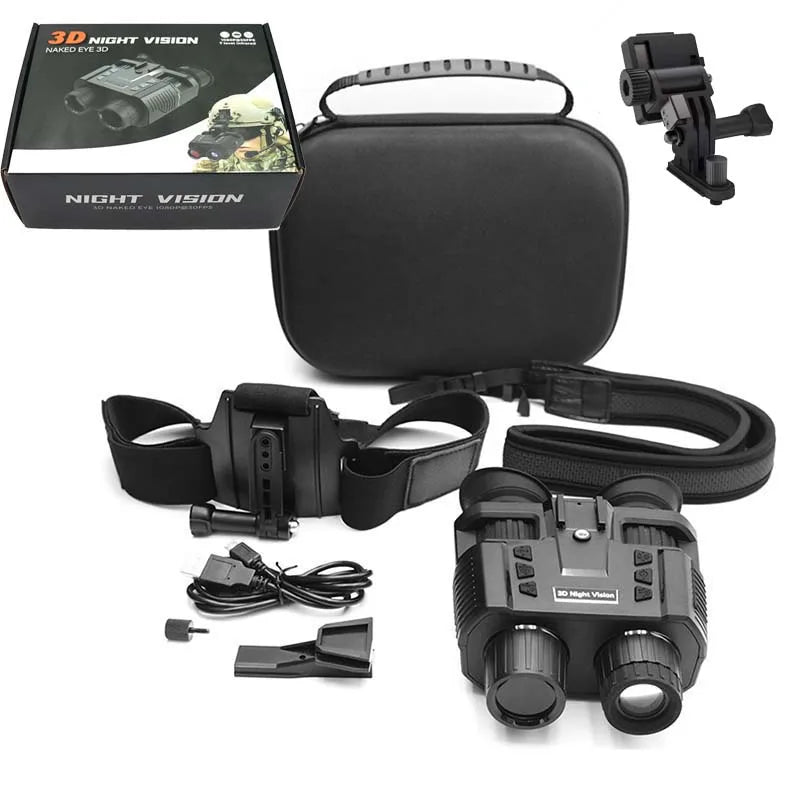 NV8160 1080P Military Digital Infrared Night Vision | Binoculars with Helmet Mount - FitZone360