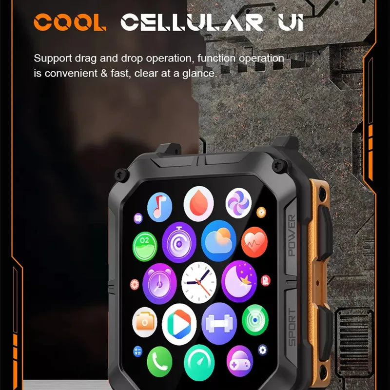 ULTIMATE HALO MILITARY SPORTS SMART WATCH - FitZone360
