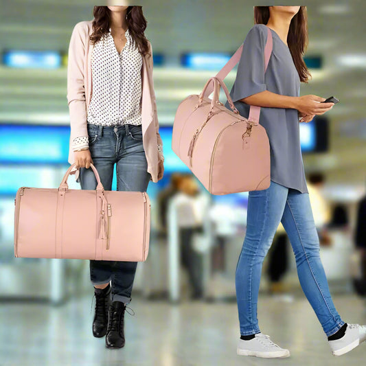 Travel Non-Crease Foldable Suit Bag | Stylish & Convenient Carry-On Luggage - FitZone360