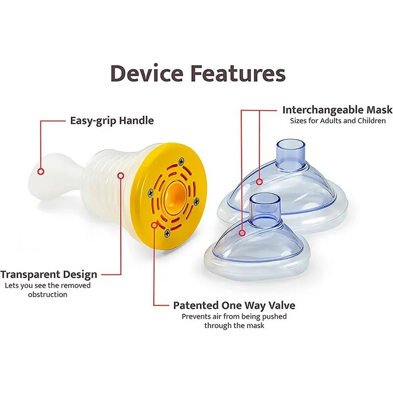 LifeVac First Aid Emergency Choking Rescue Device Adults and Children - FitZone360