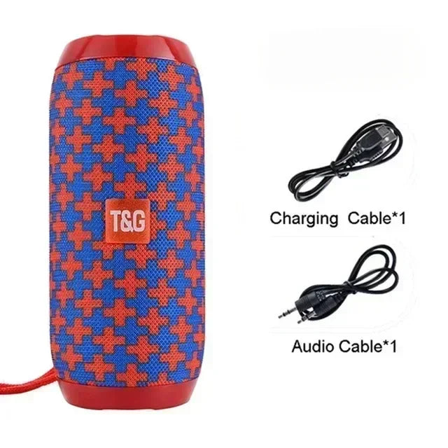 Portable Bluetooth Speaker | Waterproof Outdoor Subwoofer with FM & TF Support - FitZone360