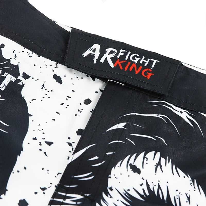 DOMINATE THE CAGE: Pro-Grade MMA Fight Shorts for Champions - FitZone360
