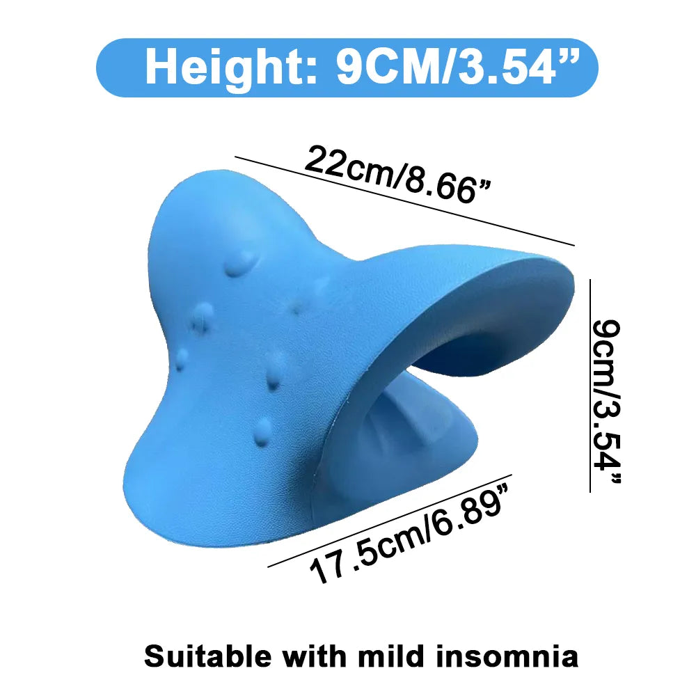 Chiropractic Neck & Shoulder Pillow | Ergonomic Support for Deep Relaxation - FitZone360