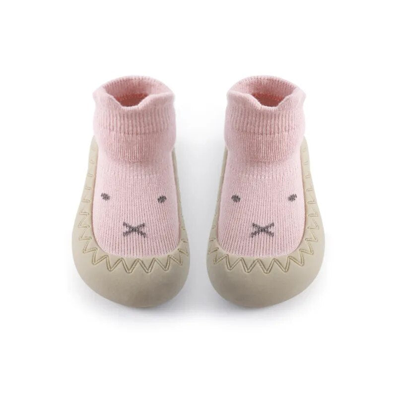 Non-Slip Toddler Shoes with Anti-Drop Soft Soles for Newborns | Soft Cartoon Baby Floor Socks for Spring and Summer – - FitZone360