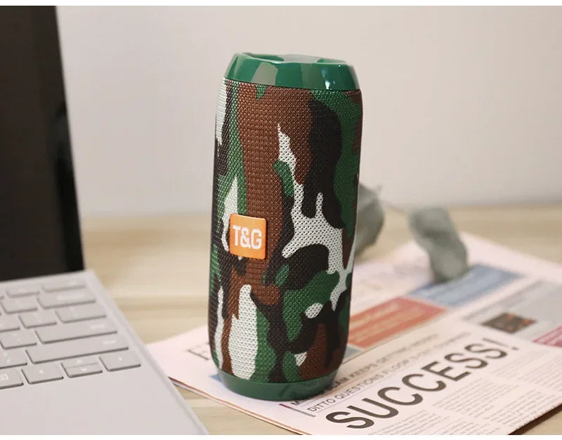 Portable Bluetooth Speaker | Waterproof Outdoor Subwoofer with FM & TF Support - FitZone360