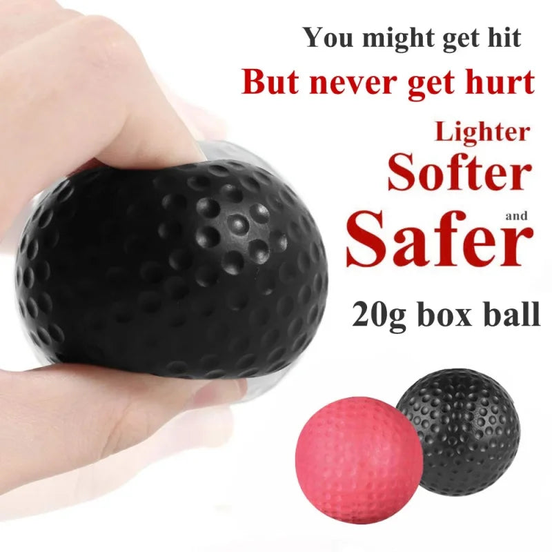 Boxing Reflex Ball | Head-Mounted PU Speed Ball for MMA and Boxing - FitZone360