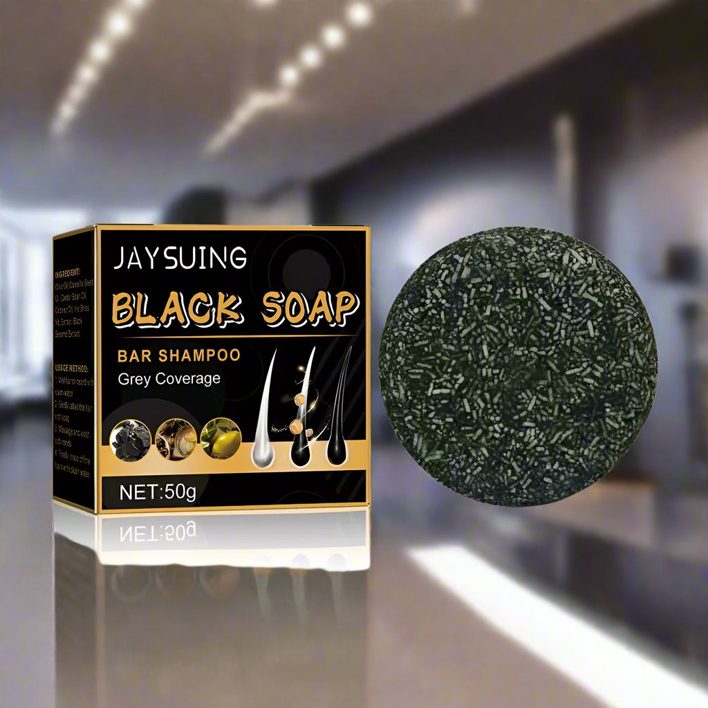 Hair Darkening Shampoo Bar 50g | Restore & Darken Hair - FitZone360