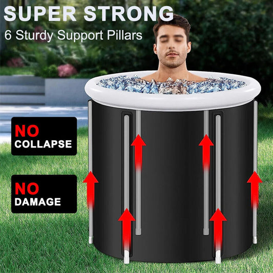 Portable Ice Bath Tub – Cold Water Therapy for Recovery & Performance ❄️🏋️♂️ - FitZone360