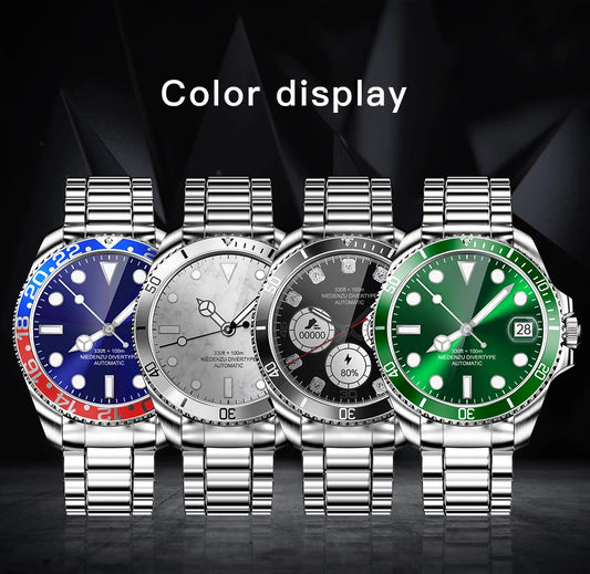 Smartwatch Luxury Rolex-Inspired | 1.43" HD AMOLED, GPS, Bluetooth Call, Health & Fitness Tracker for iOS & Android ⌚🌐 - FitZone360