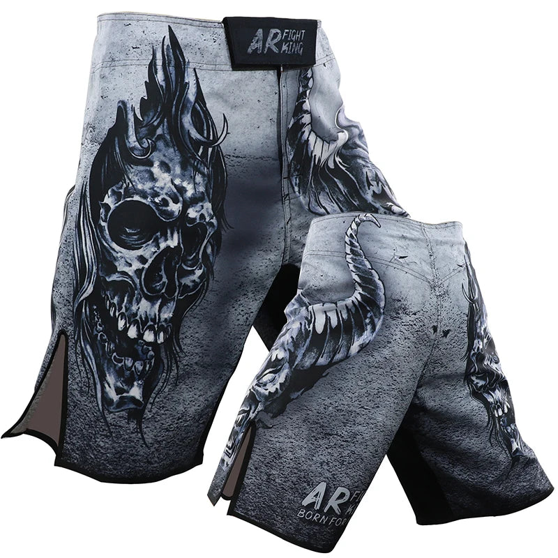 DOMINATE THE CAGE: Pro-Grade MMA Fight Shorts for Champions - FitZone360