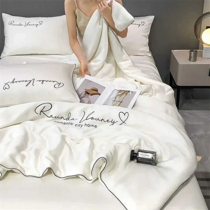 Air Conditioning Blanket | Premium Washable Ice Silk Summer Quilt Set - FitZone360