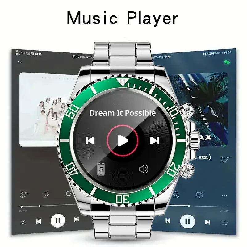 Aiweile AW12 Smartwatch – Stylish, High-End Smart Wear for Men - FitZone360