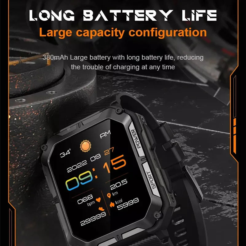 ULTIMATE HALO MILITARY SPORTS SMART WATCH - FitZone360