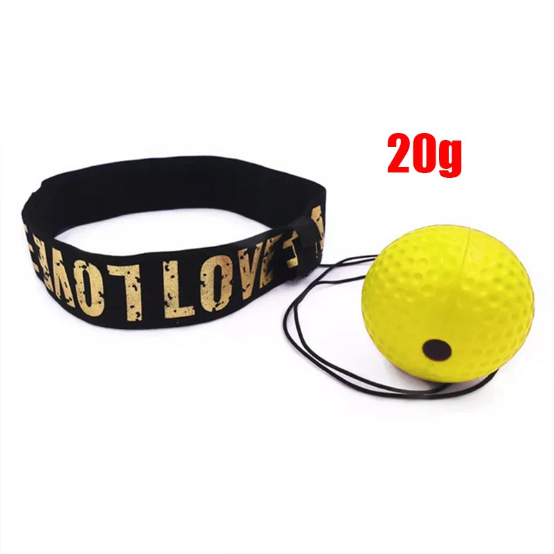 Boxing Reflex Ball – Head-Mounted PU Speed Ball for MMA, Boxing and Muay Thai Training