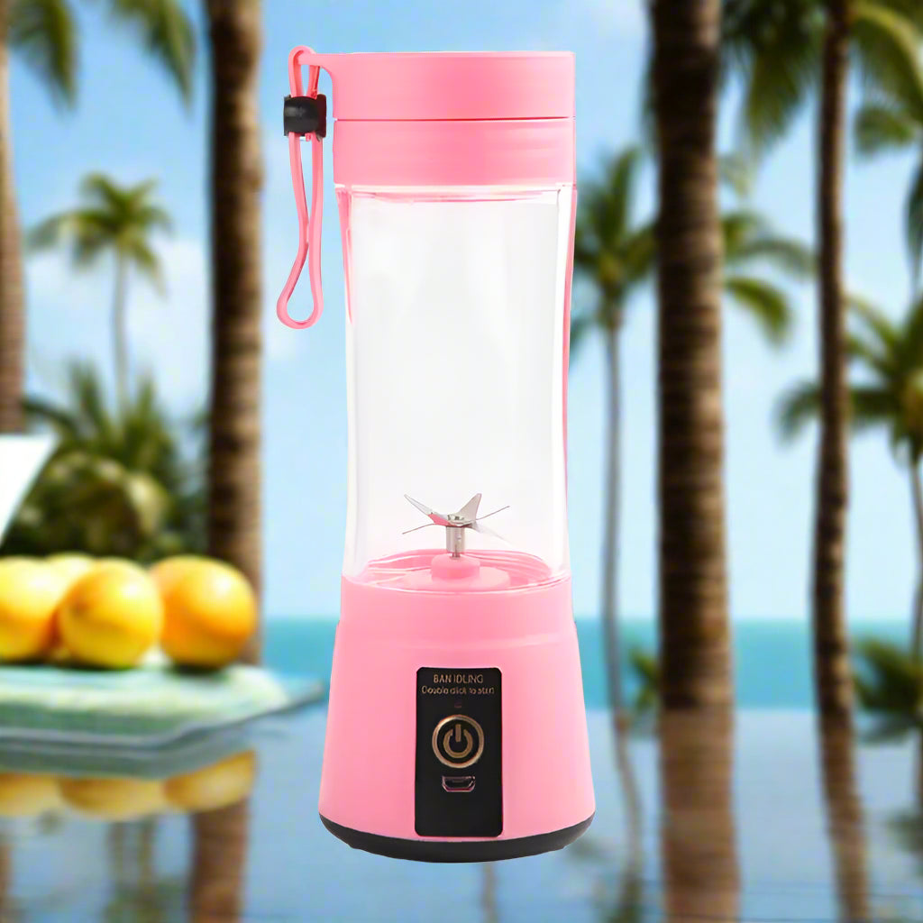 USB Fruit Juice Blender | Compact, Rechargeable Smoothie & Juice Maker for On-the-Go - FitZone360