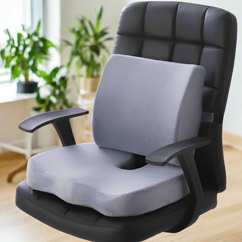 Health Care Memory Foam Seat Cushion with Slow Rebound, - FitZone360