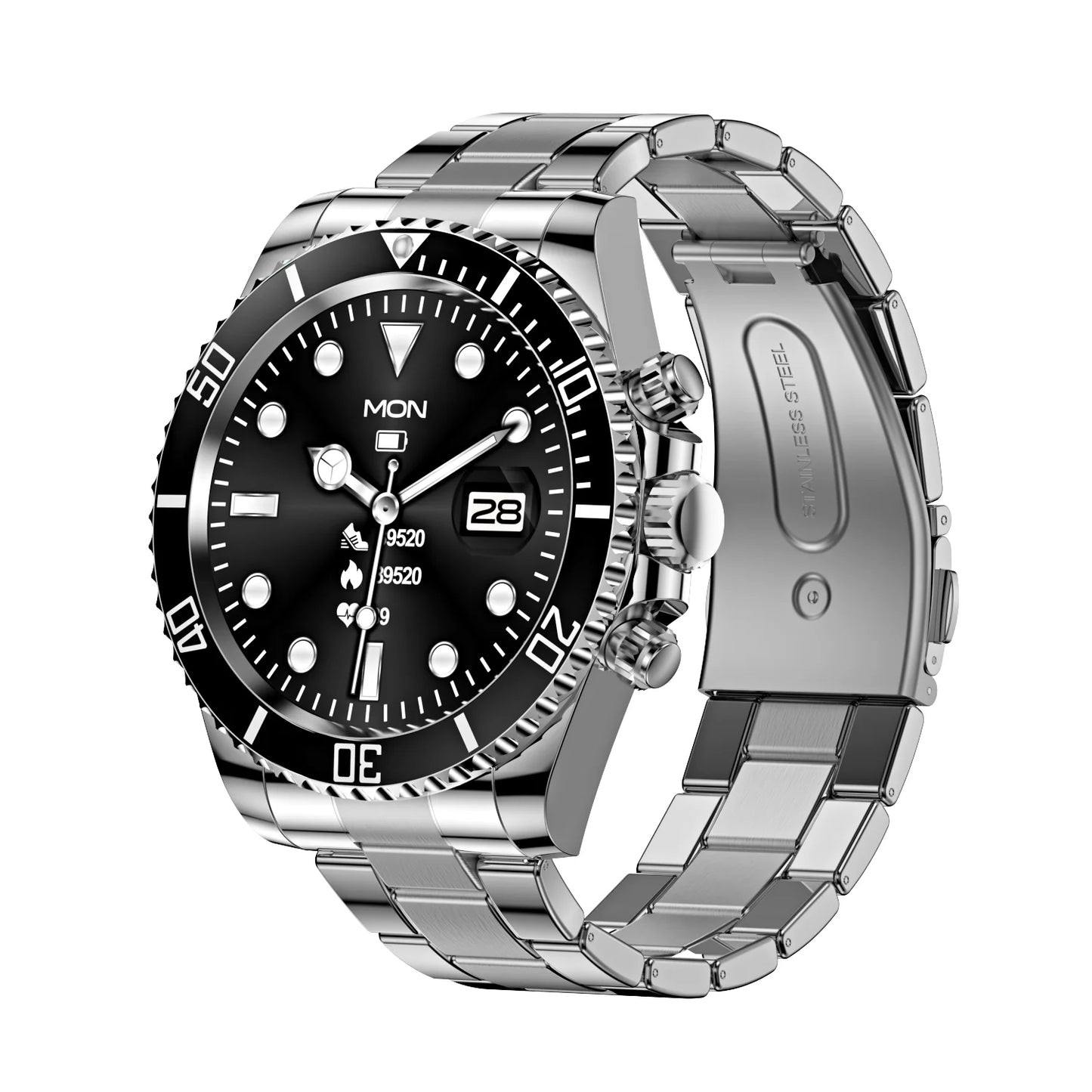 Aiweile AW12 Smartwatch – Stylish, High-End Smart Wear for Men - FitZone360