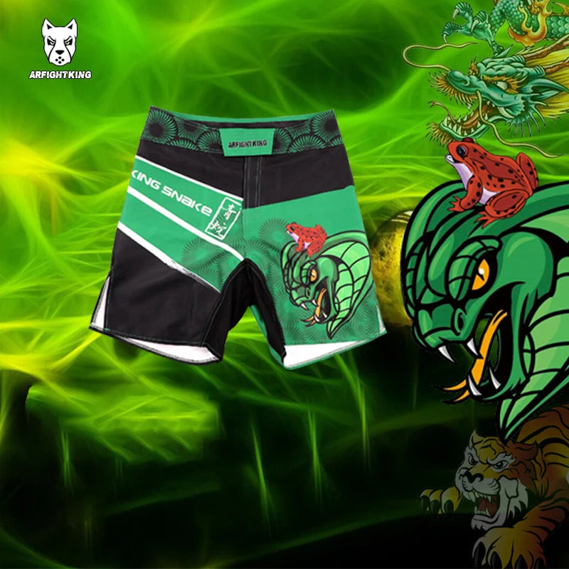 DOMINATE THE CAGE: Pro-Grade MMA Fight Shorts for Champions - FitZone360