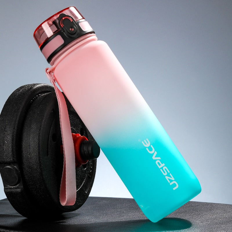 Portable Sports Water Bottle | Leakproof, BPA-Free Plastic Drinkware for Travel & Fitness - FitZone360