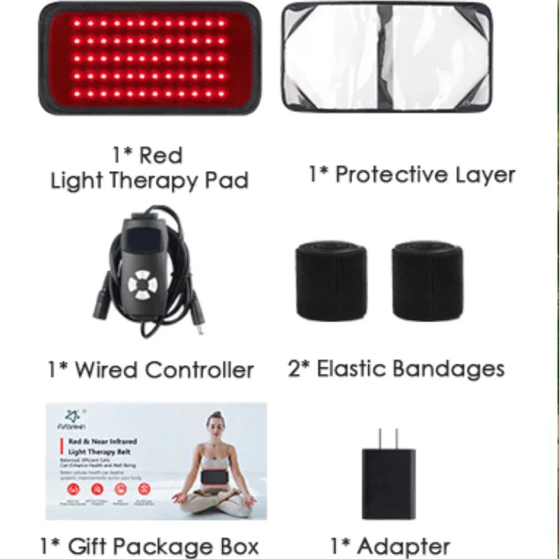 Red Light Therapy Belt | Discomfort Relief & Muscle Recovery Device - FitZone360
