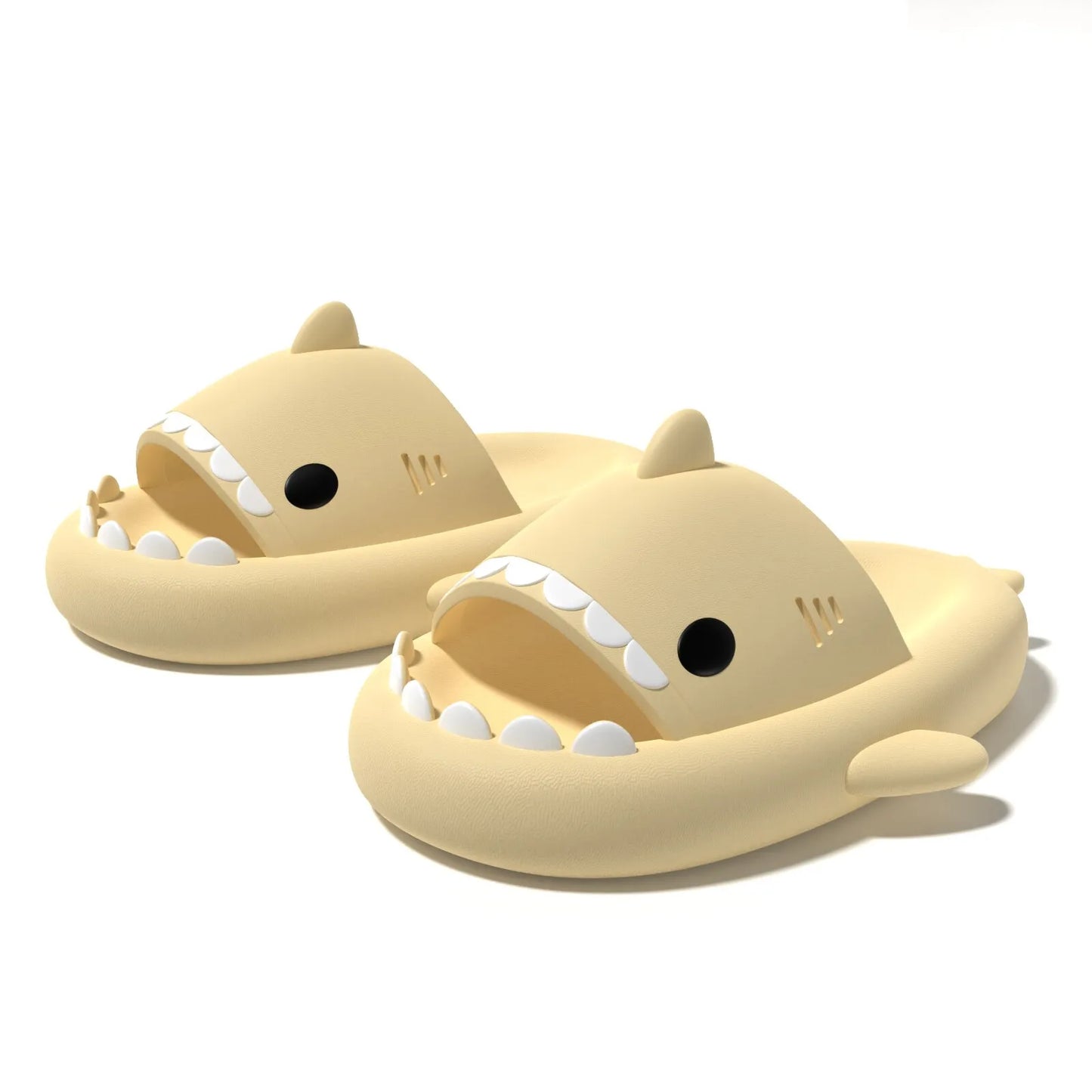 🦈 Shark Summer Slippers | Ultra-Soft Comfort with Non-Slip Grip & Elevated Sole - FitZone360