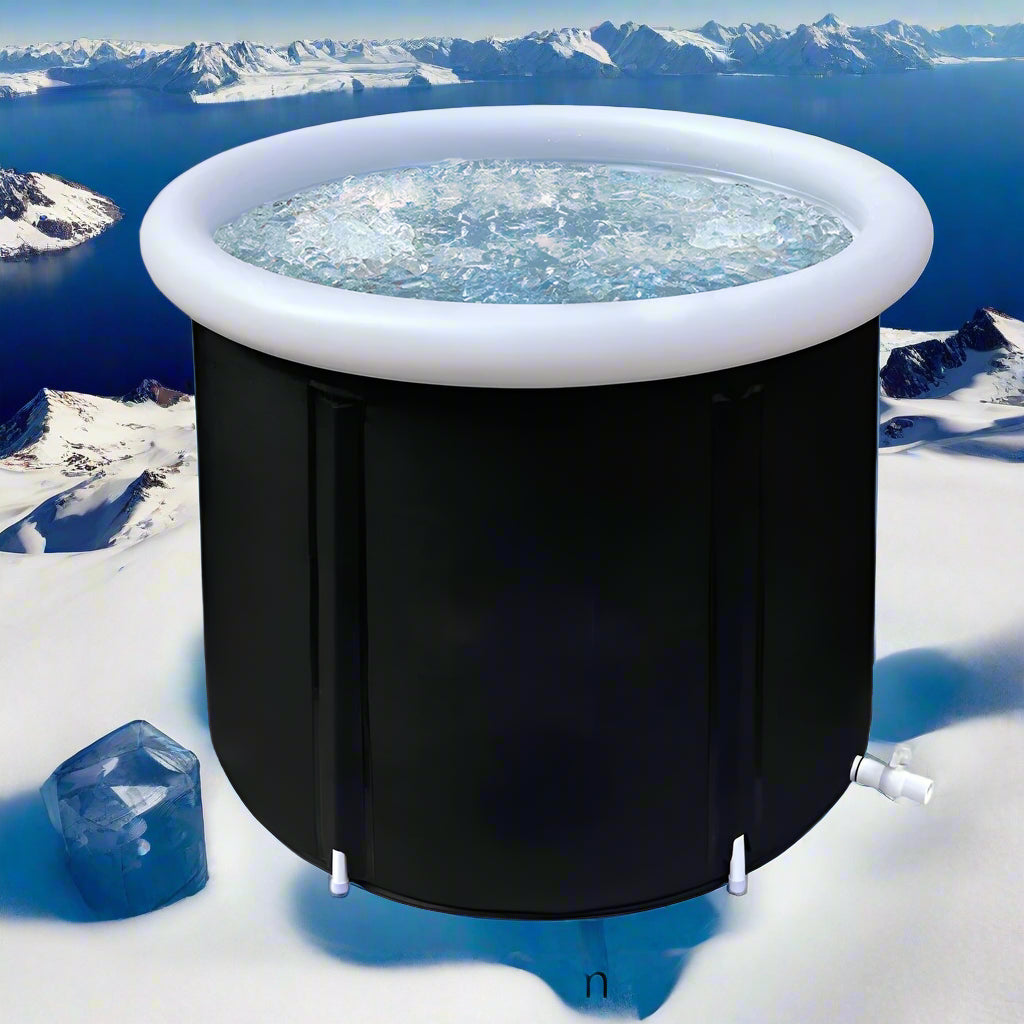 Portable Ice Bath Tub – Cold Water Therapy for Recovery & Performance ❄️🏋️♂️ - FitZone360