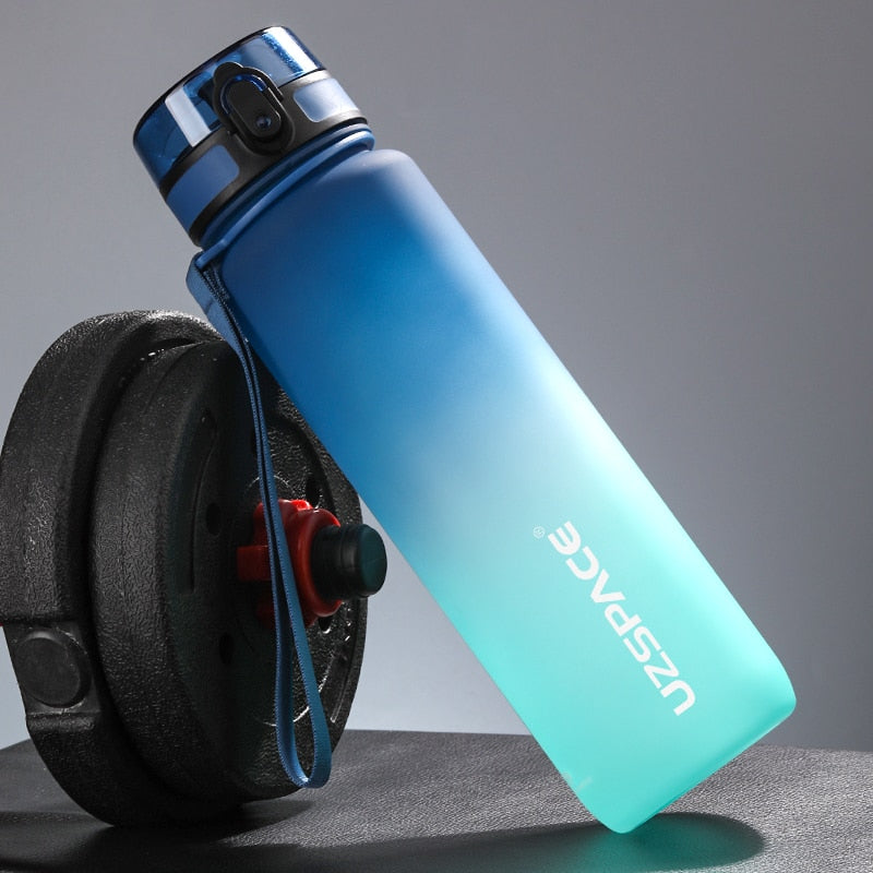 Portable Sports Water Bottle | Leakproof, BPA-Free Plastic Drinkware for Travel & Fitness - FitZone360