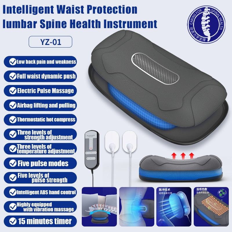 Ergonomic Lumbar Massager for Everyday Wellness - FitZone360