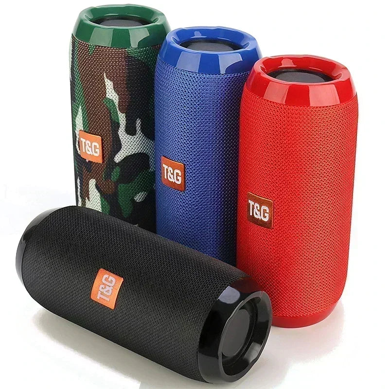 Portable Bluetooth Speaker | Waterproof Outdoor Subwoofer with FM & TF Support - FitZone360