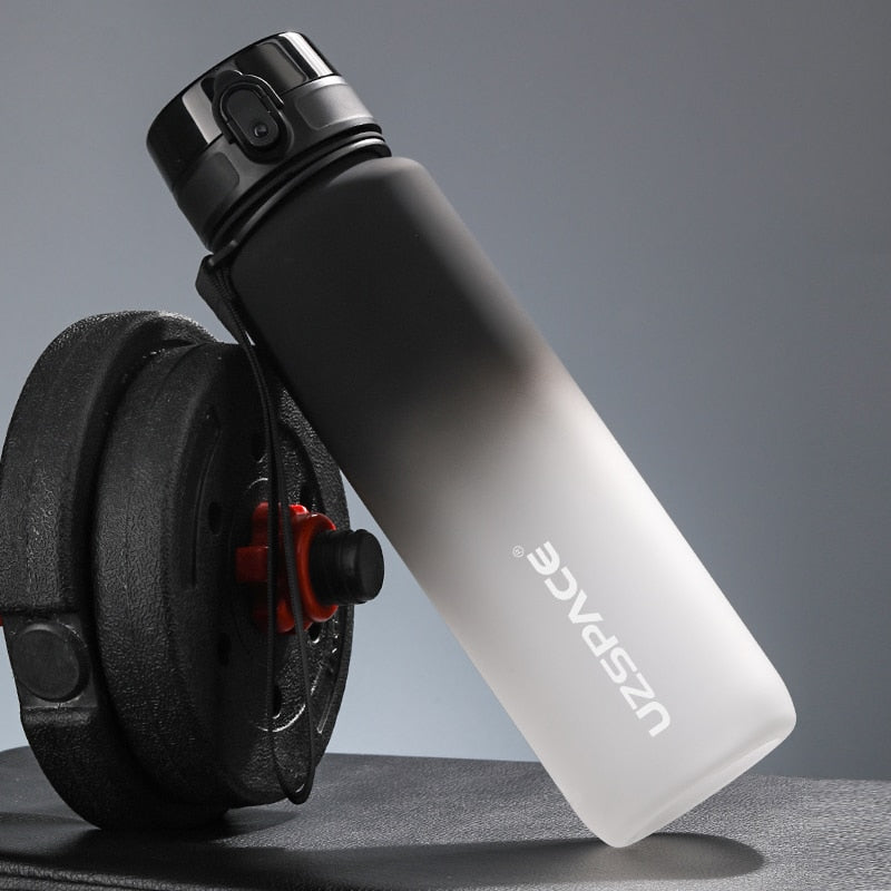 Portable Sports Water Bottle | Leakproof, BPA-Free Plastic Drinkware for Travel & Fitness - FitZone360