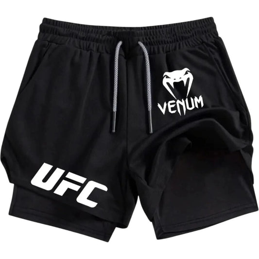 Venum UFC 2-Layer Compression Shorts | Fight-Ready Performance | FitZone360 - FitZone360