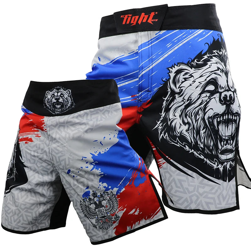 DOMINATE THE CAGE: Pro-Grade MMA Fight Shorts for Champions - FitZone360
