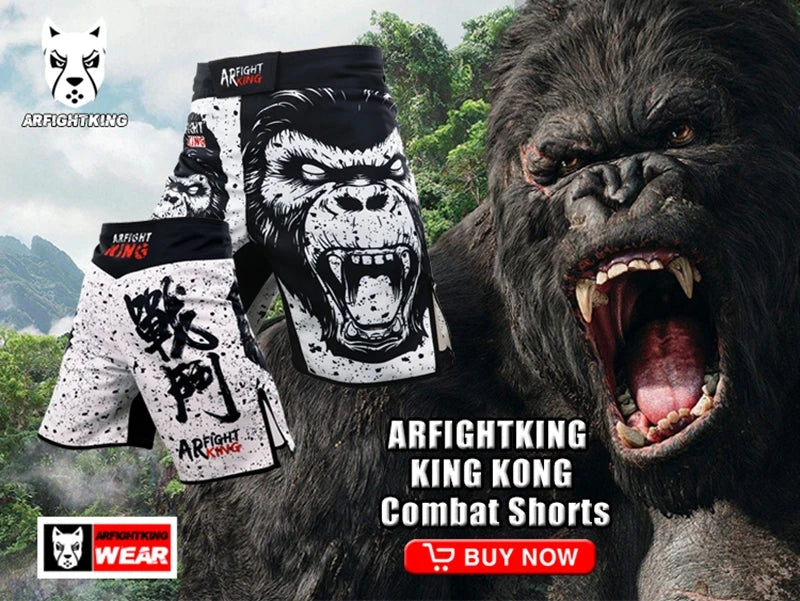 DOMINATE THE CAGE: Pro-Grade MMA Fight Shorts for Champions - FitZone360