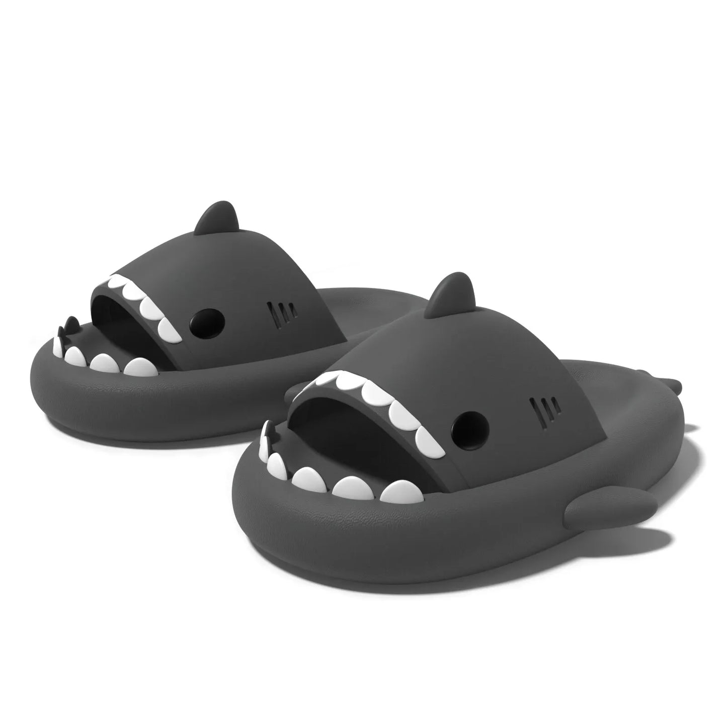 🦈 Shark Summer Slippers | Ultra-Soft Comfort with Non-Slip Grip & Elevated Sole - FitZone360
