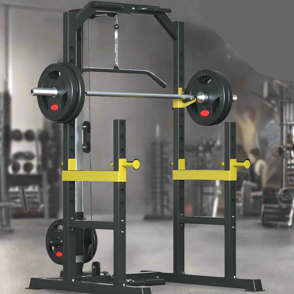 Home Multi Gym | Pull Raises & Deep Squat Frame for Full-Body Workouts - FitZone360