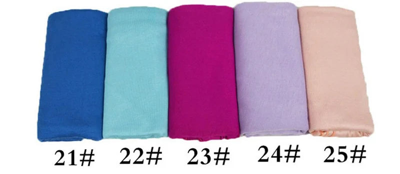 🌙 Soft Modal Cotton Jersey Hijab Scarf – 170x60cm - FitZone360