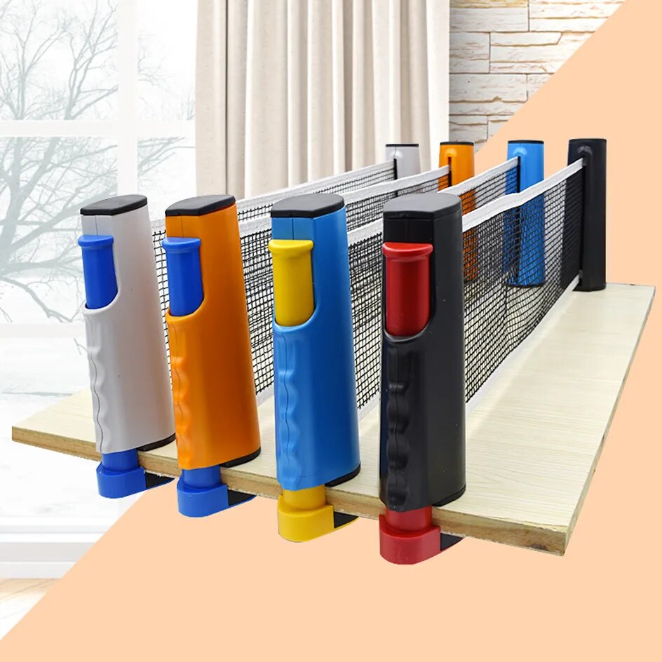 Portable Ping Pong Net Rack Anywhere Table Tennis enthusiasts - FitZone360