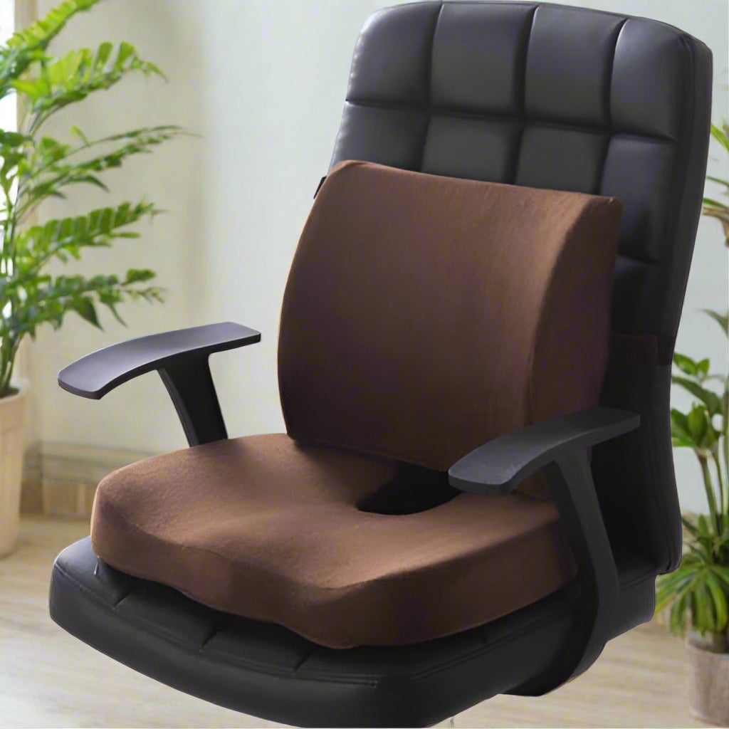 Health Care Memory Foam Seat Cushion with Slow Rebound, - FitZone360