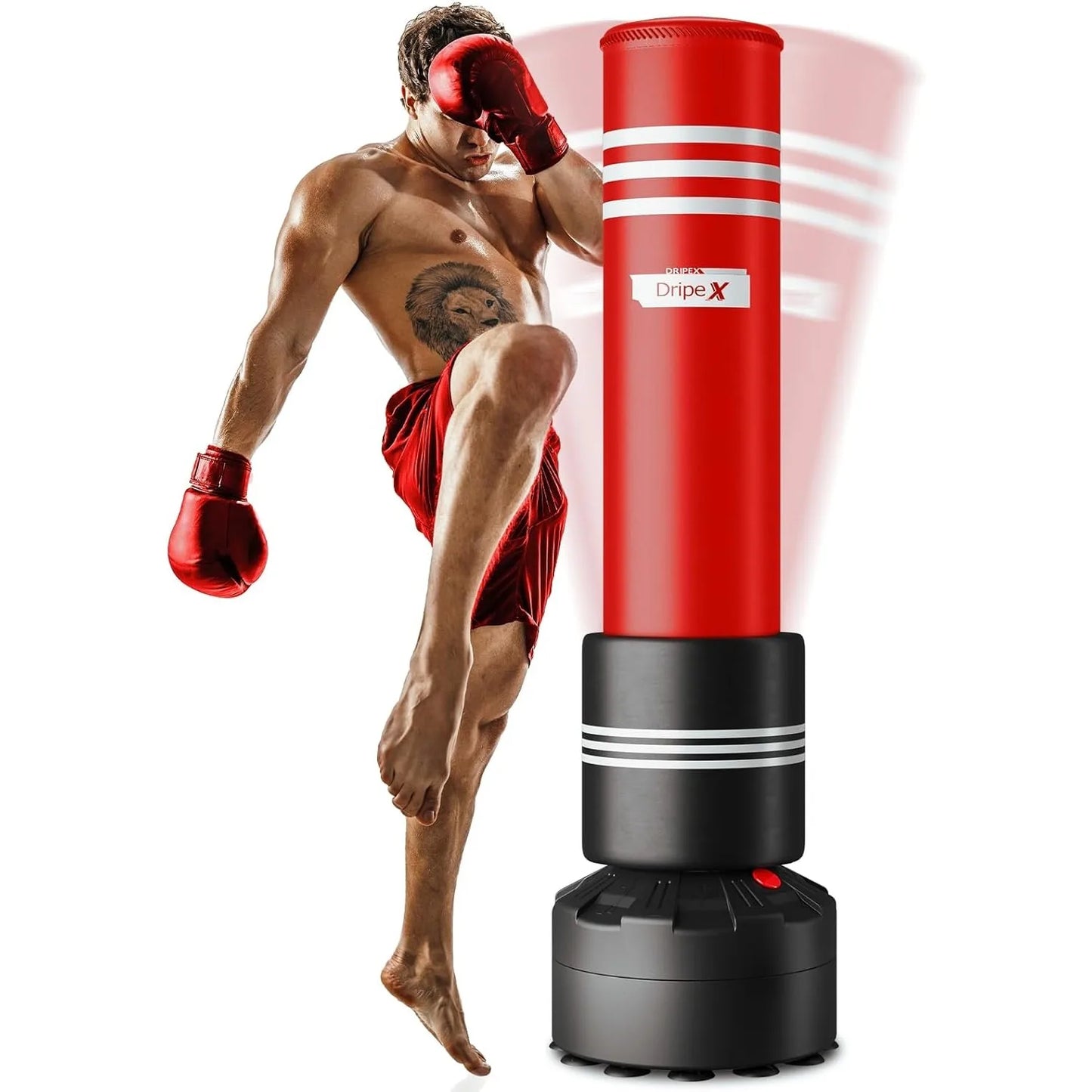 🥊 Freestanding Punch Bag | Ideal for Adults & Kids, Boxers & Martial Artists 🥋 - FitZone360