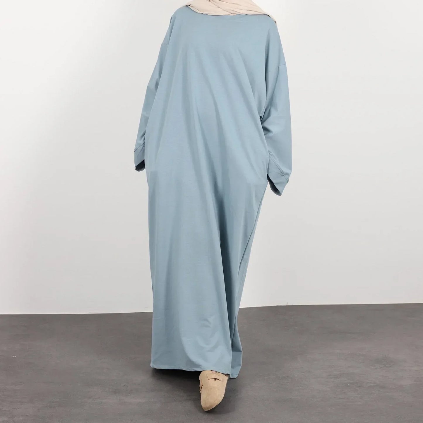 Casual Muslim Abaya Sweatshirt Dress for Women | Modest Daily Wear - FitZone360
